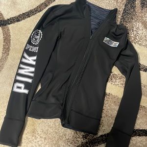 PINK reversible zip up S